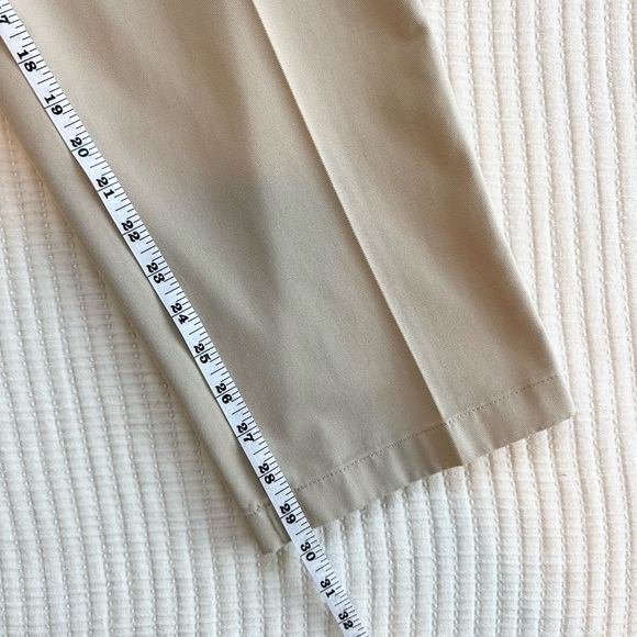 L.L. Bean Women's Tan Straight Leg Pants - Picture 5 of 9